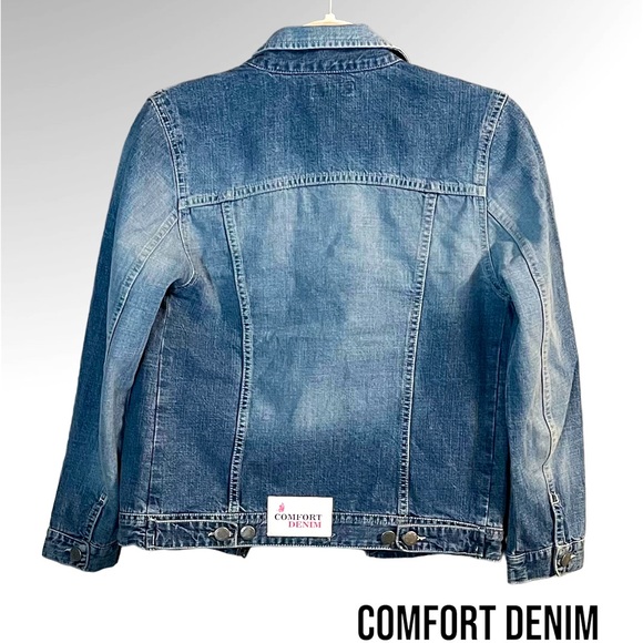 Comfort Denim Jean Jacket! - Picture 2 of 2